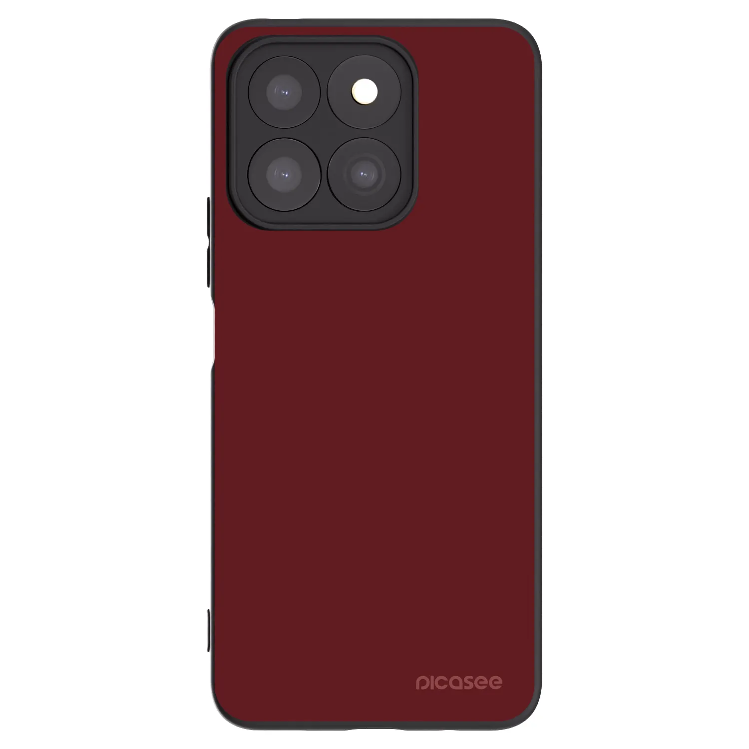 Picasee fekete szilikon tok az alábbi mobiltelefonokra Honor X8c - Red Bliss