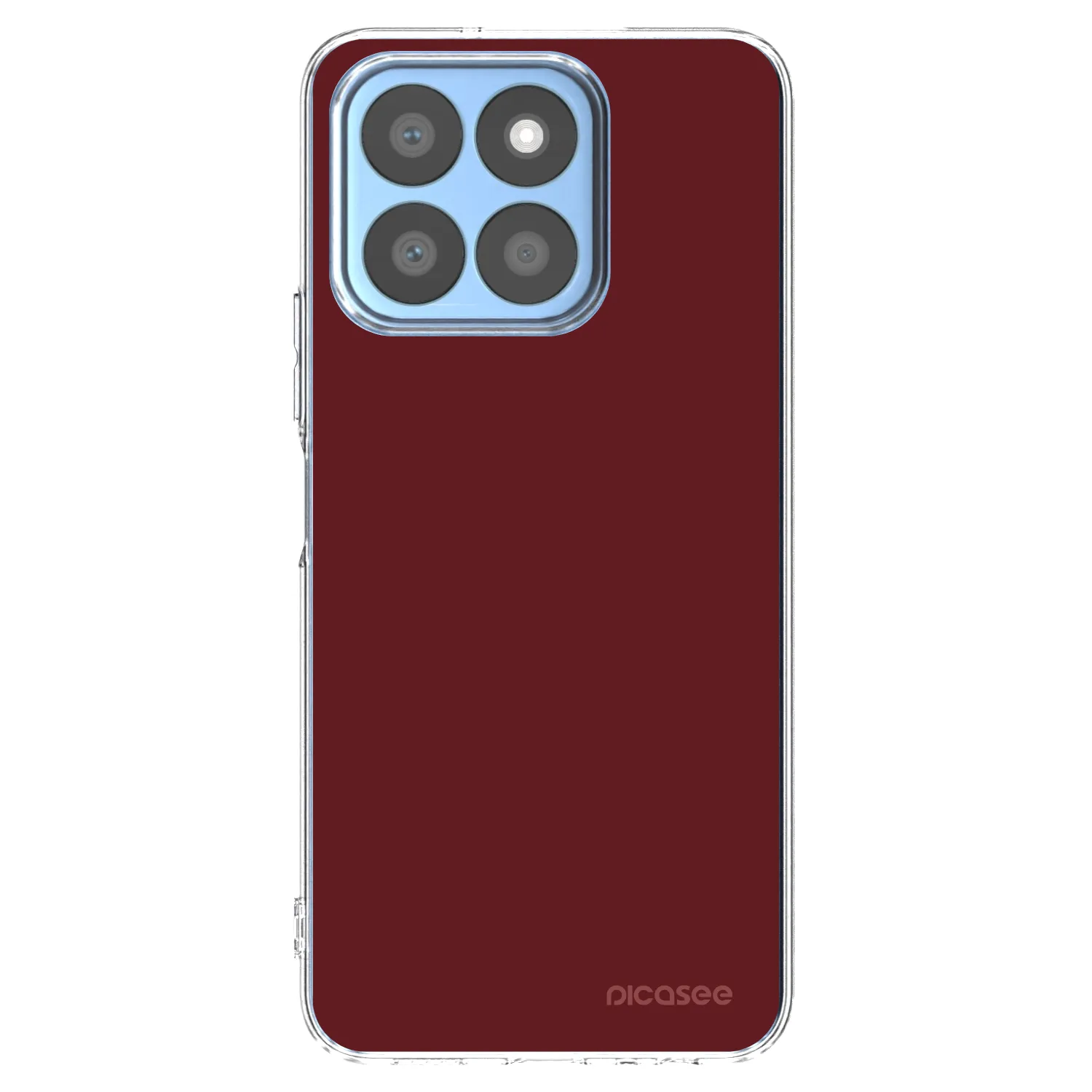 Picasee átlátszó szilikon tok az alábbi mobiltelefonokra Honor X8c - Red Bliss