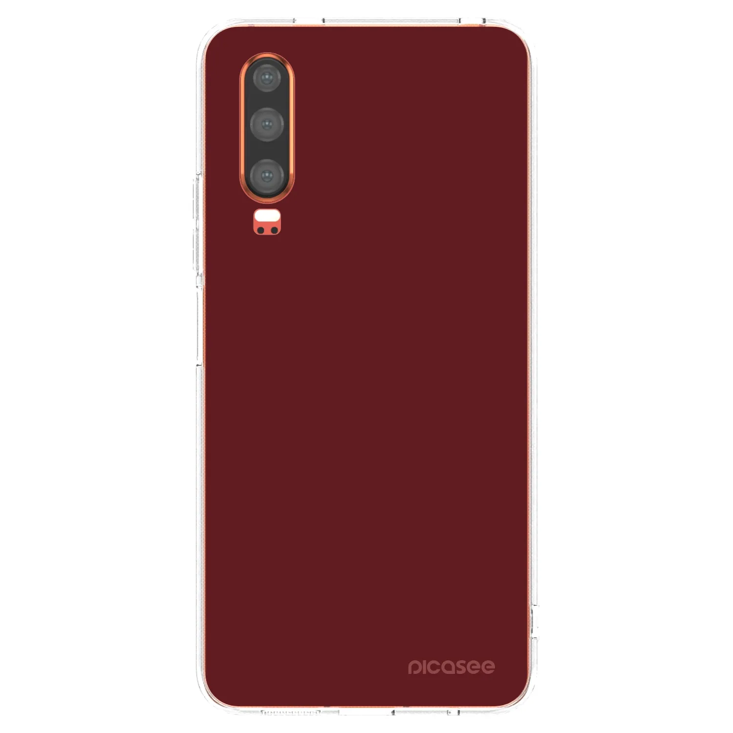 Picasee átlátszó szilikon tok az alábbi mobiltelefonokra Huawei P30 - Red Bliss