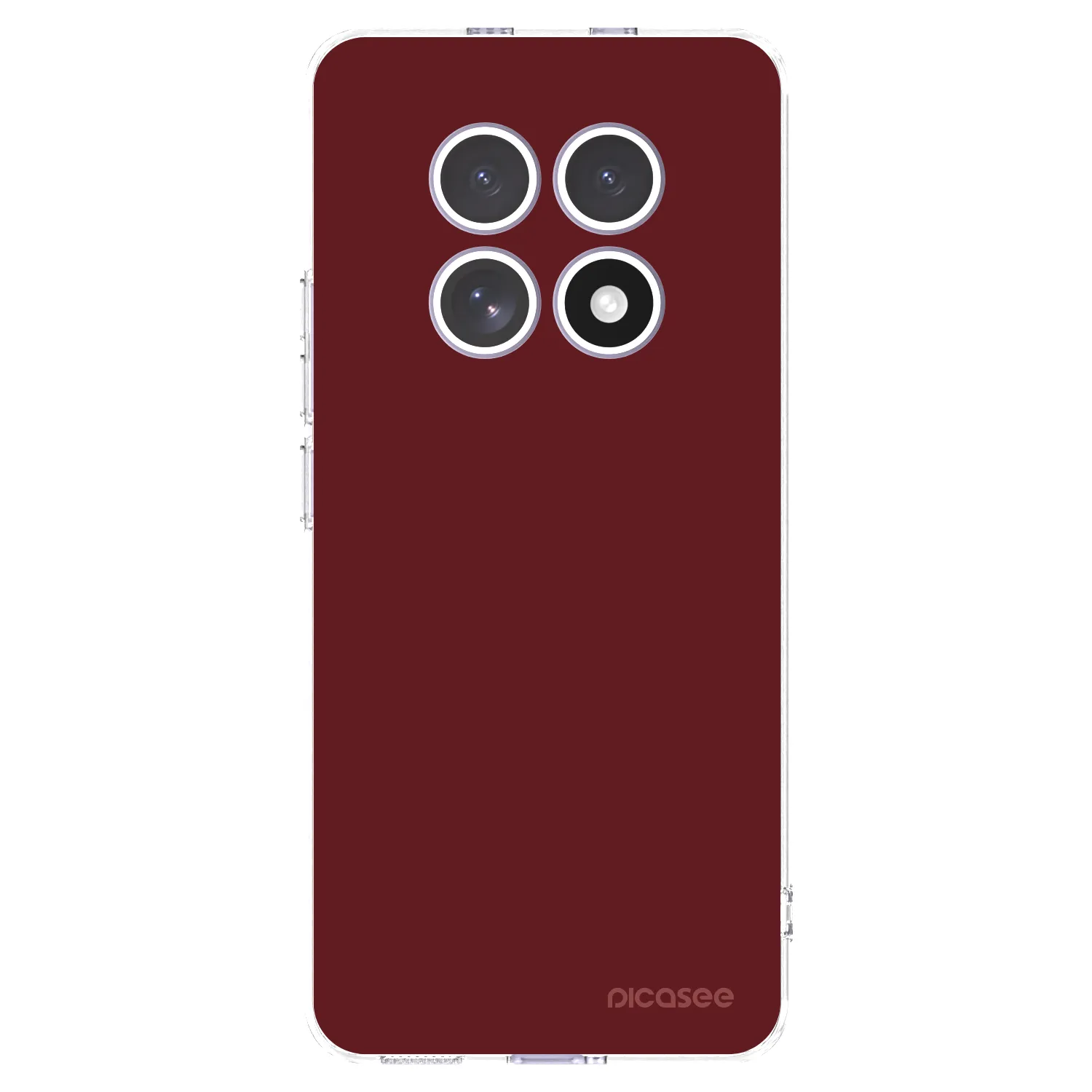 Picasee átlátszó szilikon tok az alábbi mobiltelefonokra Xiaomi Redmi Note 15 - Red Bliss