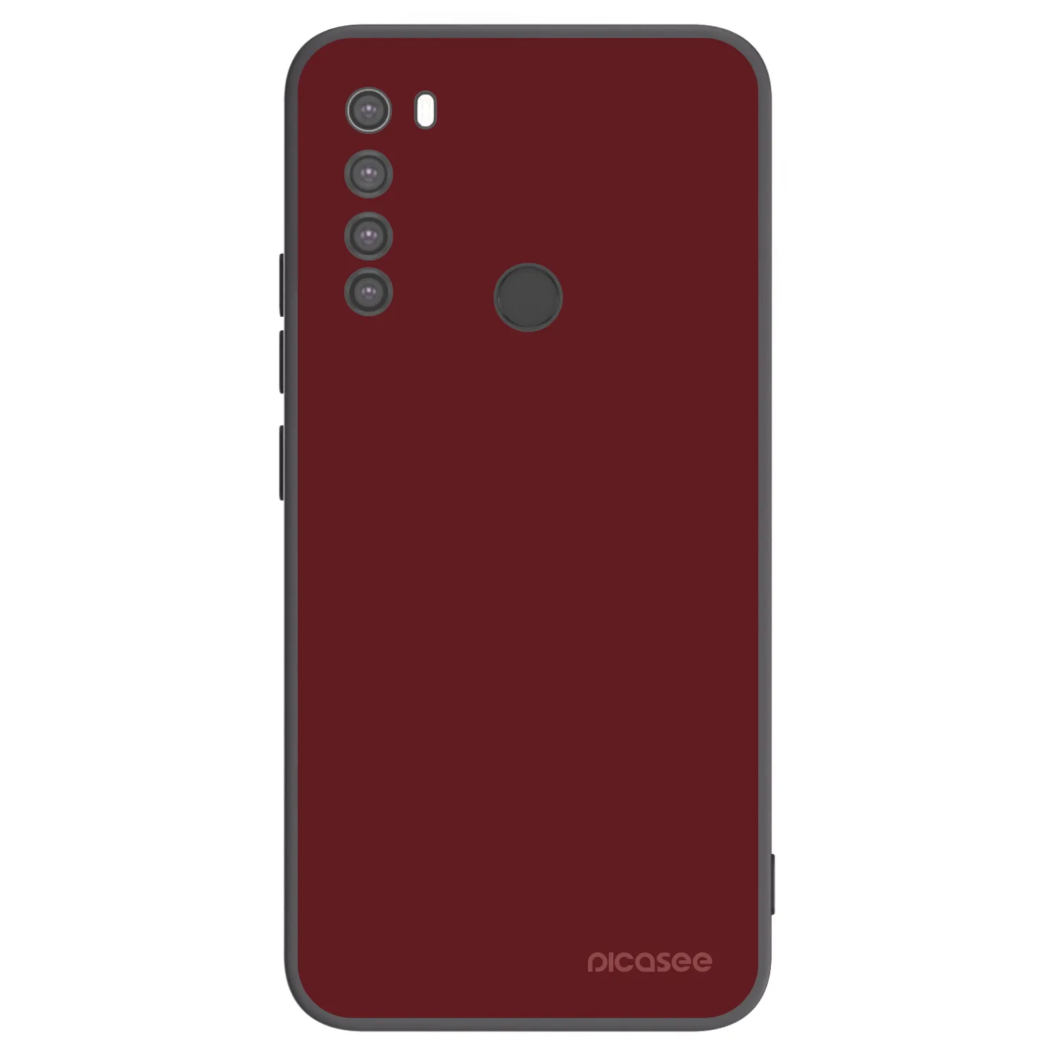 Picasee fekete szilikon tok az alábbi mobiltelefonokra Xiaomi Redmi Note 8 - Red Bliss