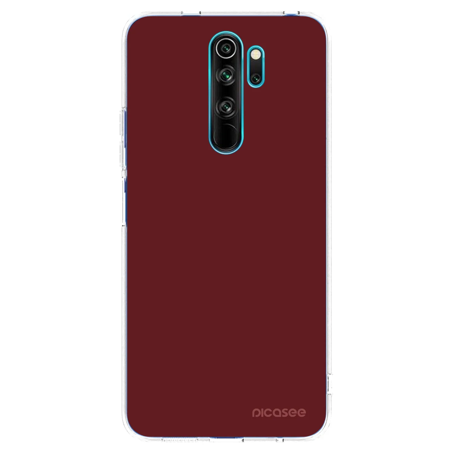 Picasee átlátszó szilikon tok az alábbi mobiltelefonokra Xiaomi Redmi Note 8 Pro - Red Bliss