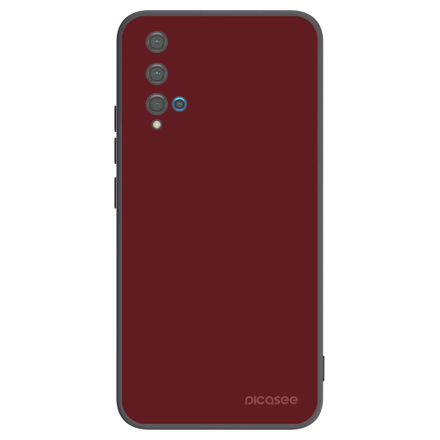 Picasee fekete szilikon tok az alábbi mobiltelefonokra Huawei Nova 5T - Red Bliss