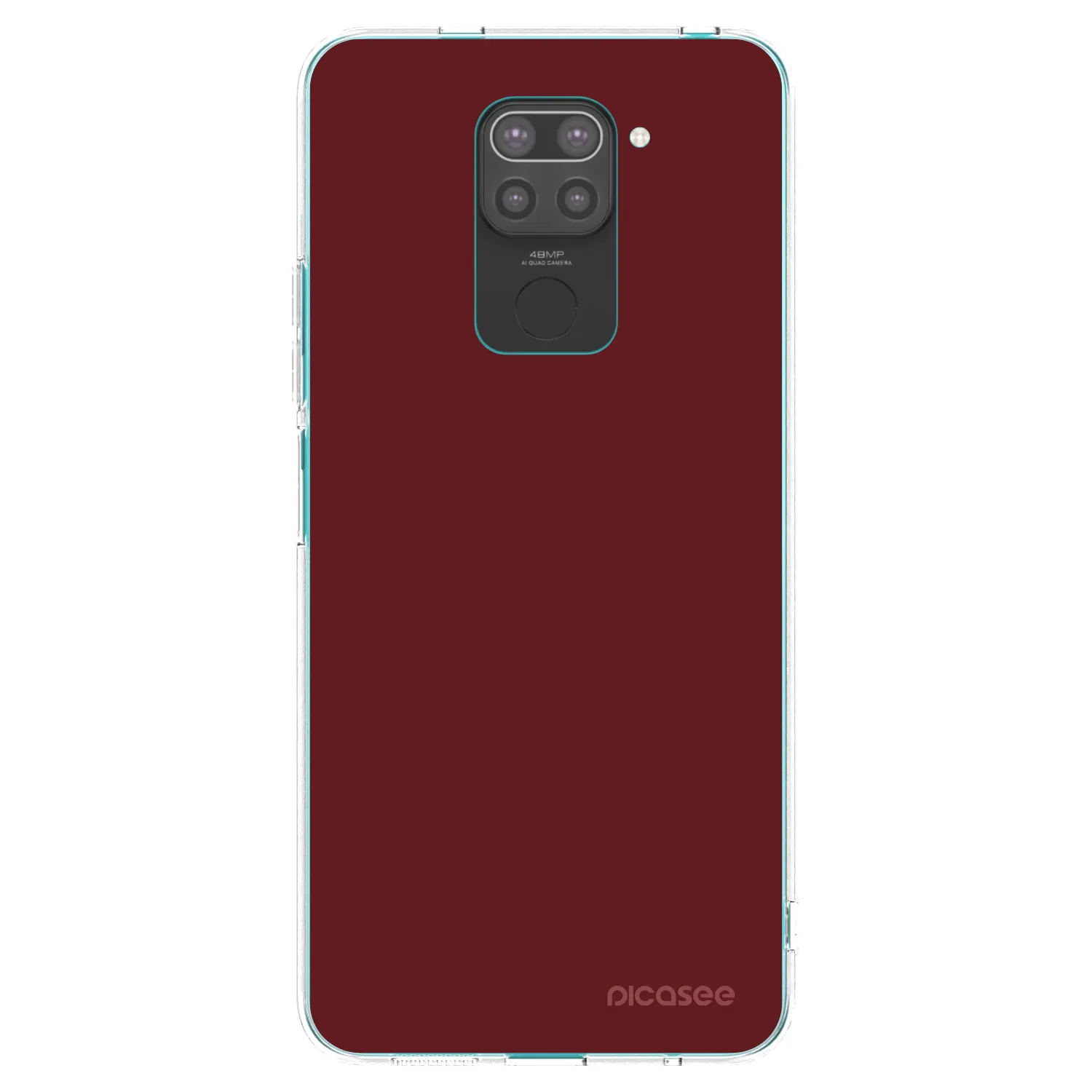 Picasee fekete szilikon tok az alábbi mobiltelefonokra Xiaomi Redmi Note 9 - Red Bliss