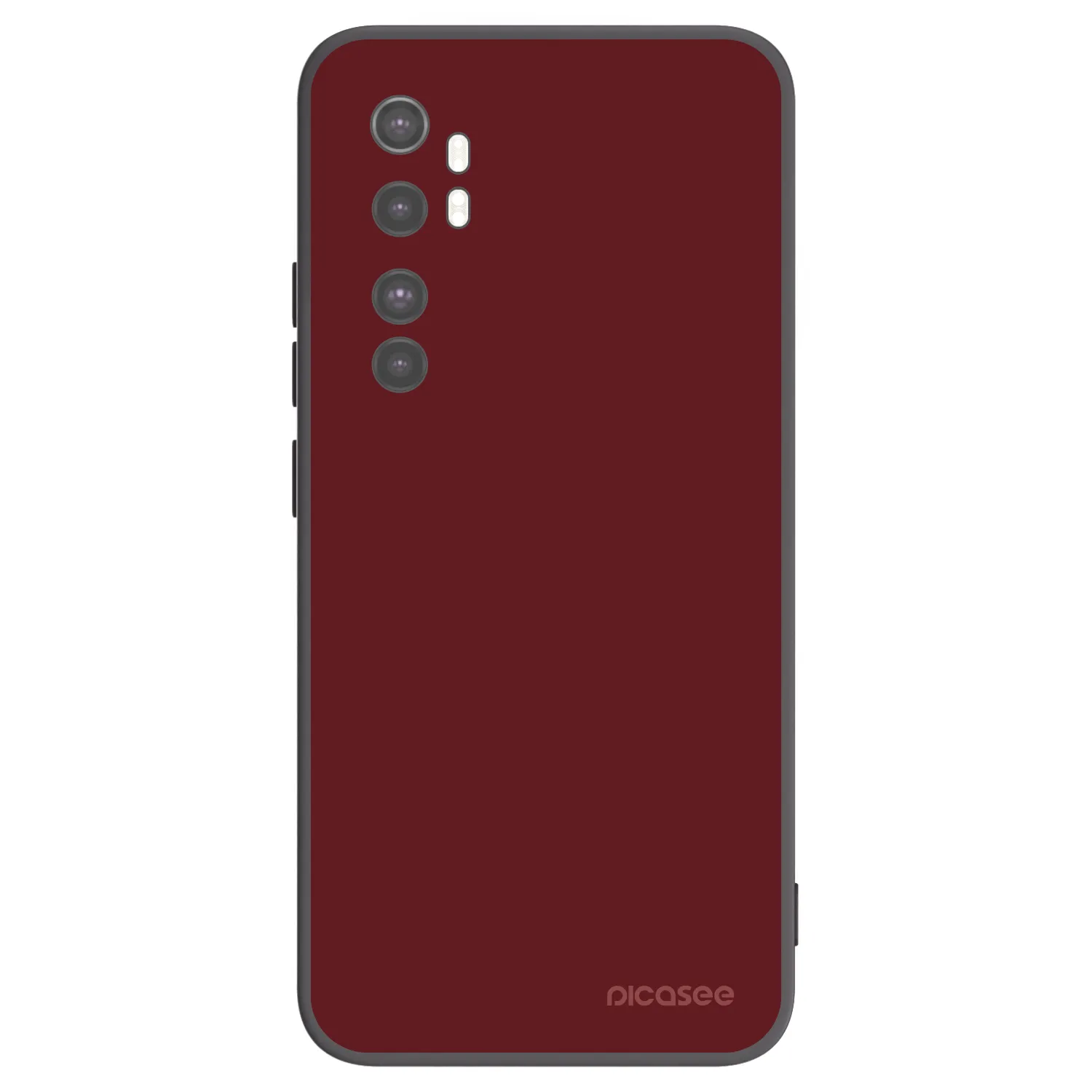 Picasee fekete szilikon tok az alábbi mobiltelefonokra Xiaomi Mi Note 10 Lite - Red Bliss