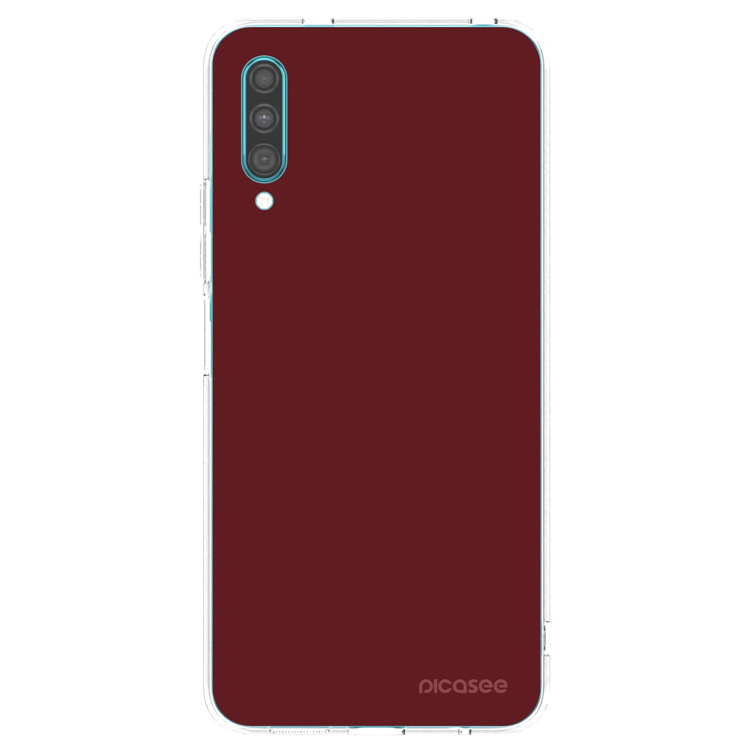 Picasee átlátszó szilikon tok az alábbi mobiltelefonokra Samsung Galaxy A30s A307F - Red Bliss