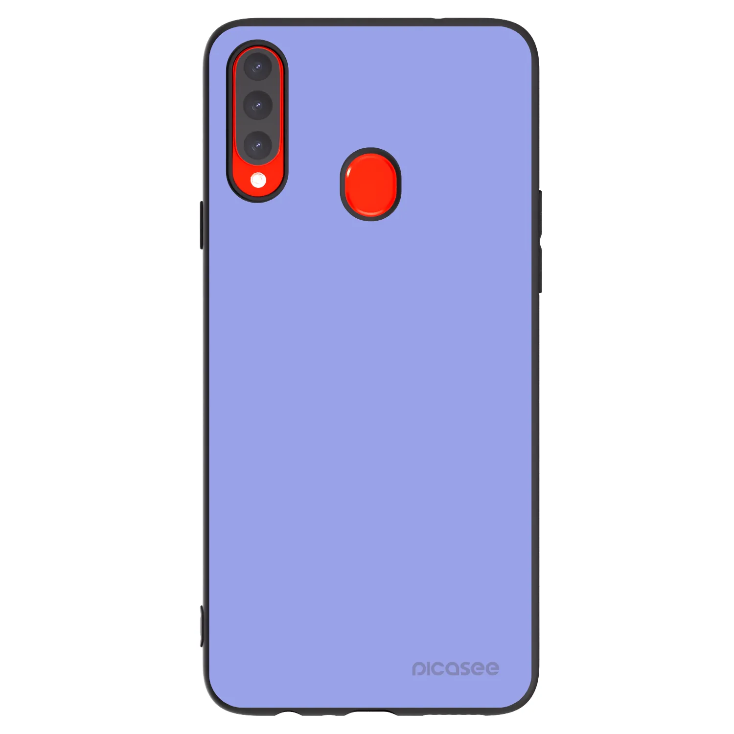Picasee fekete szilikon tok az alábbi mobiltelefonokra Samsung Galaxy A20s - Sky Whisper
