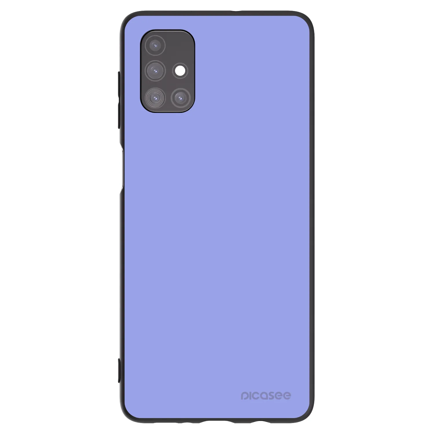 Picasee fekete szilikon tok az alábbi mobiltelefonokra Samsung Galaxy M51 M515F - Sky Whisper