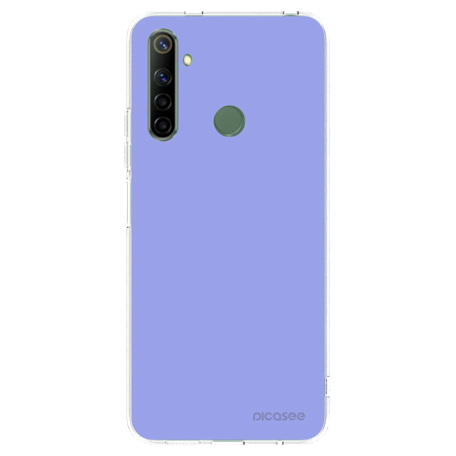 Picasee átlátszó szilikon tok az alábbi mobiltelefonokra Realme 6i - Sky Whisper
