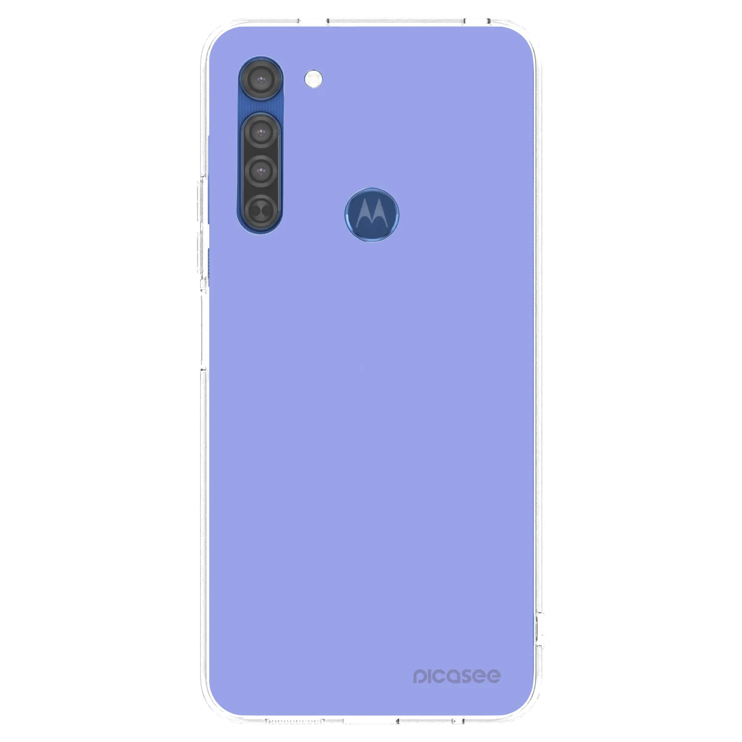 Picasee átlátszó szilikon tok az alábbi mobiltelefonokra Motorola Moto G8 - Sky Whisper