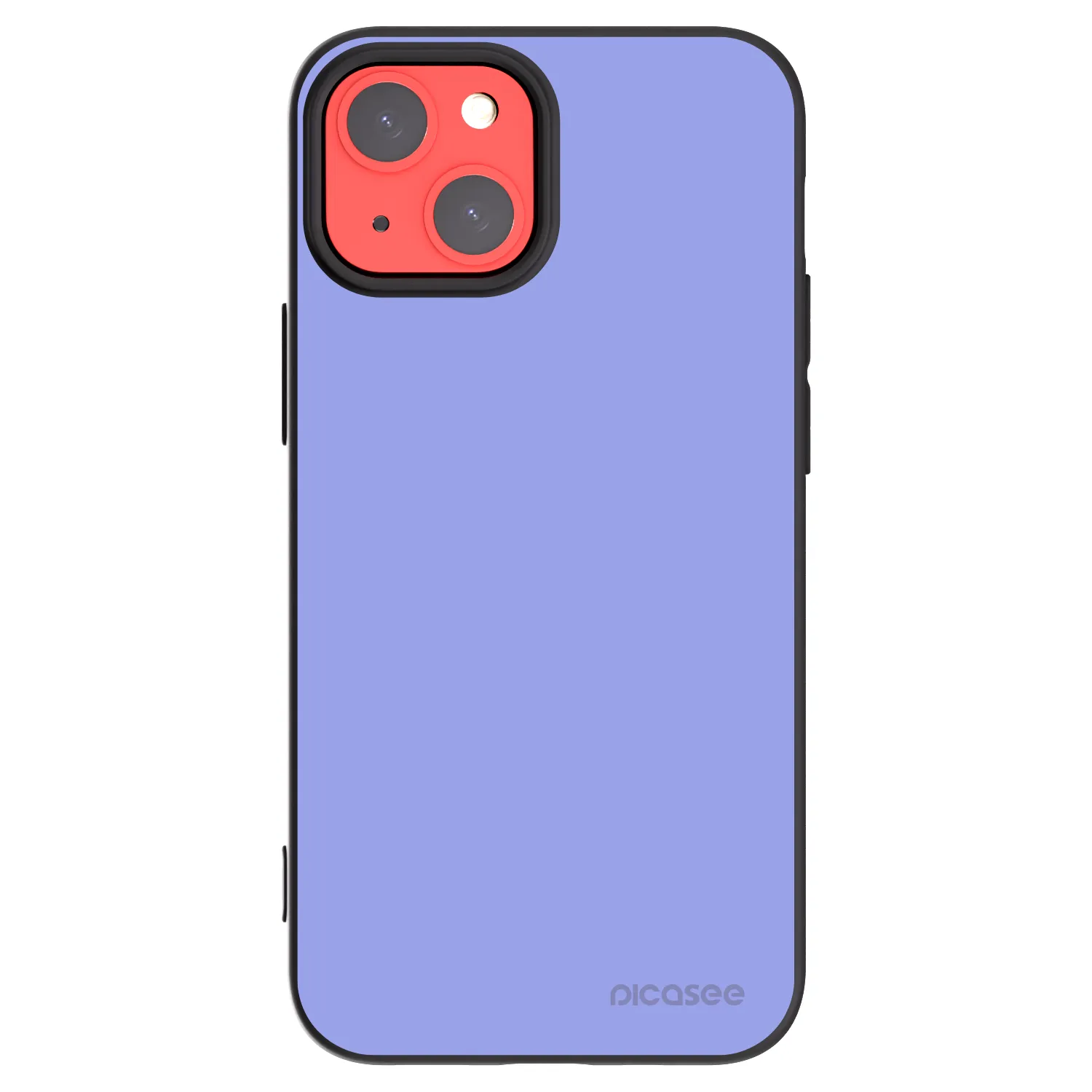 Picasee fekete szilikon tok az alábbi mobiltelefonokra Apple iPhone 13 mini - Sky Whisper