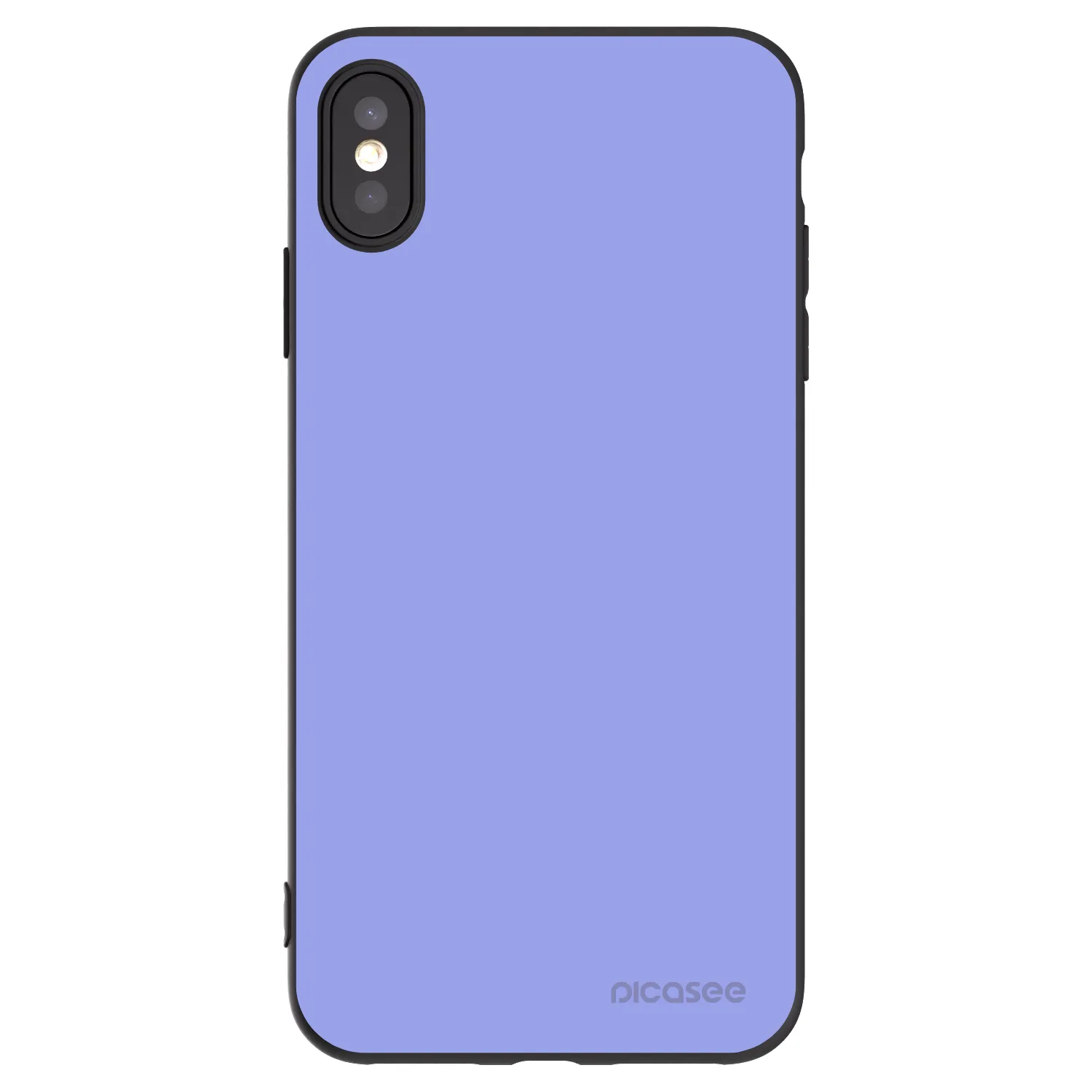 Picasee fekete szilikon tok az alábbi mobiltelefonokra Apple iPhone XS Max - Sky Whisper