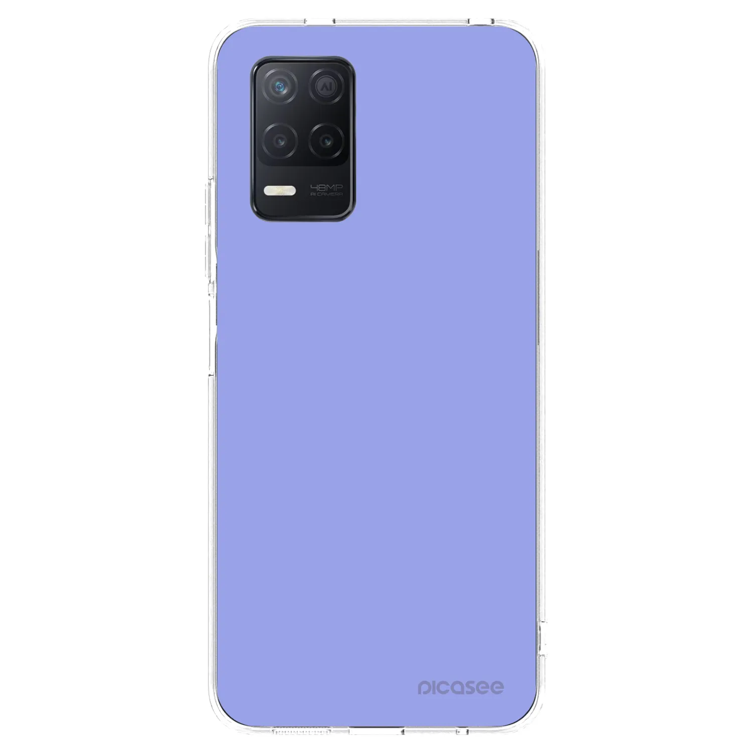 Picasee átlátszó szilikon tok az alábbi mobiltelefonokra Realme 8 5G - Sky Whisper