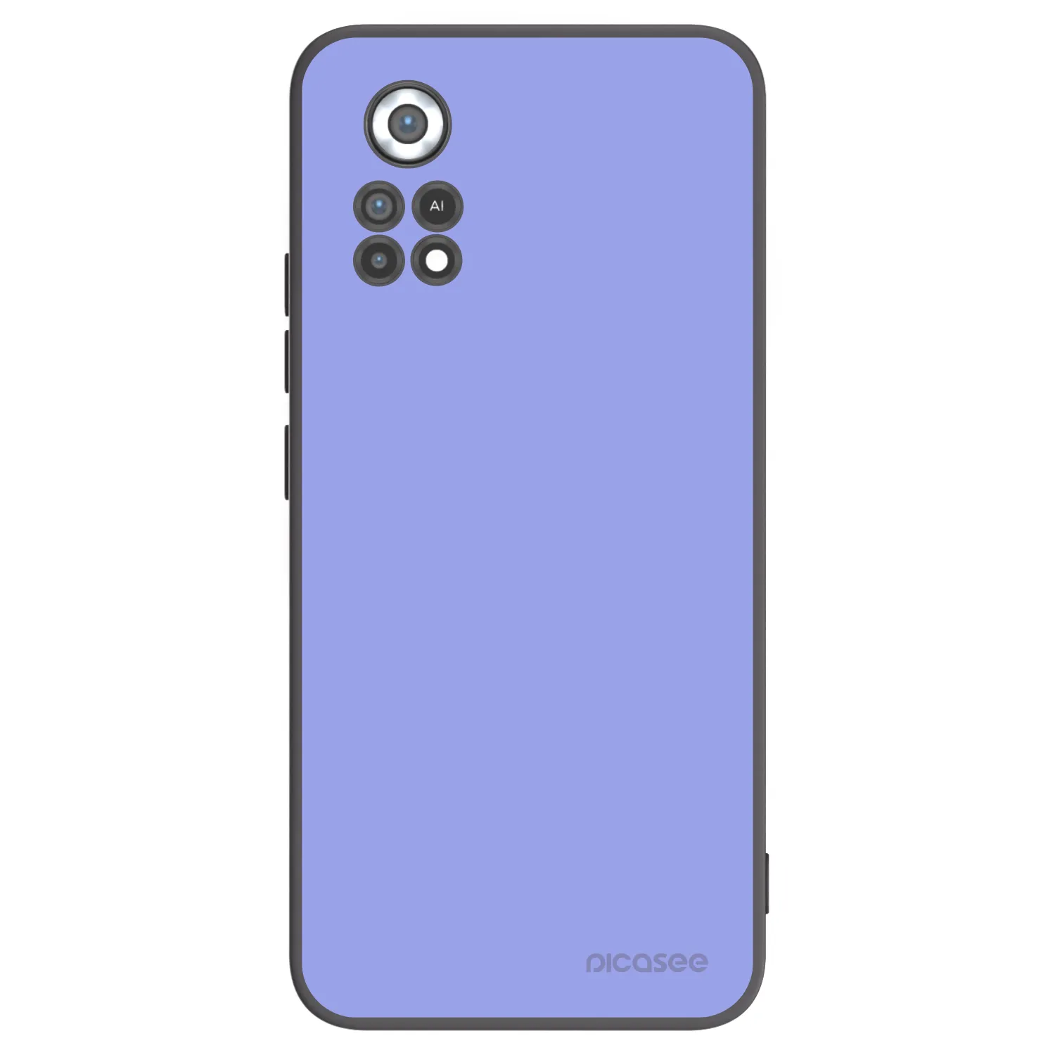 Picasee fekete szilikon tok az alábbi mobiltelefonokra Xiaomi Poco X4 Pro 5G - Sky Whisper