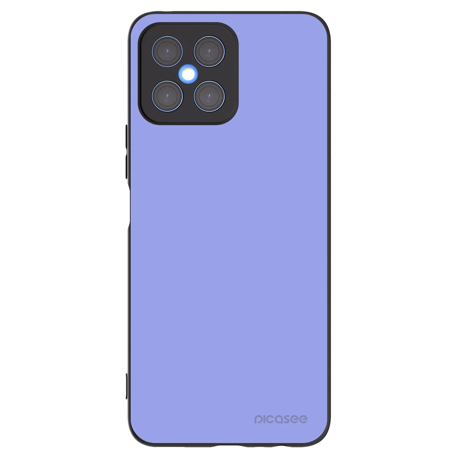 Picasee fekete szilikon tok az alábbi mobiltelefonokra Honor X8 4G - Sky Whisper