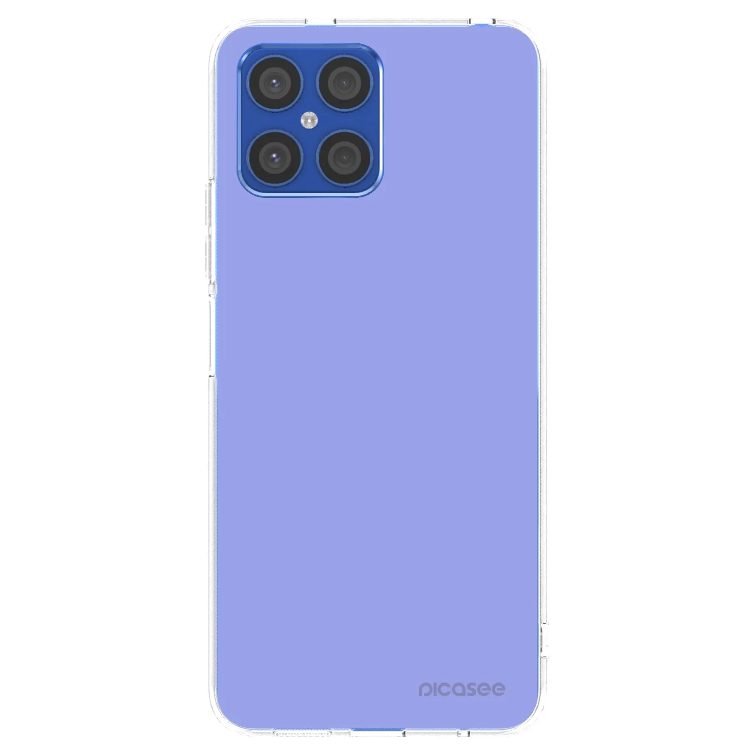 Picasee átlátszó szilikon tok az alábbi mobiltelefonokra Honor X8 4G - Sky Whisper