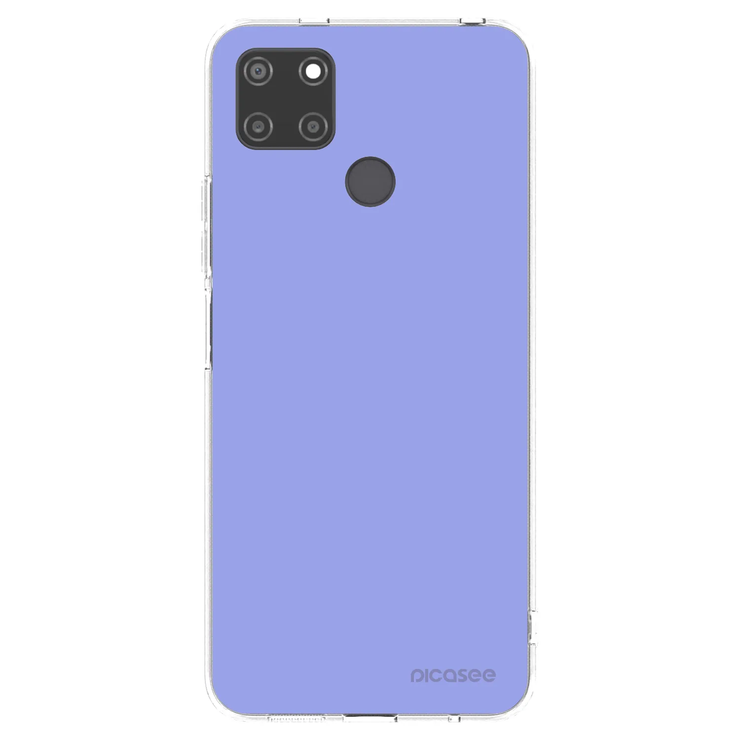 Picasee átlátszó szilikon tok az alábbi mobiltelefonokra Realme C21Y - Sky Whisper