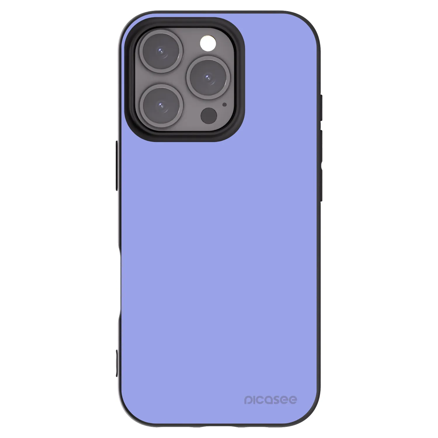 Picasee fekete szilikon tok az alábbi mobiltelefonokra Apple iPhone 16 Pro - Sky Whisper