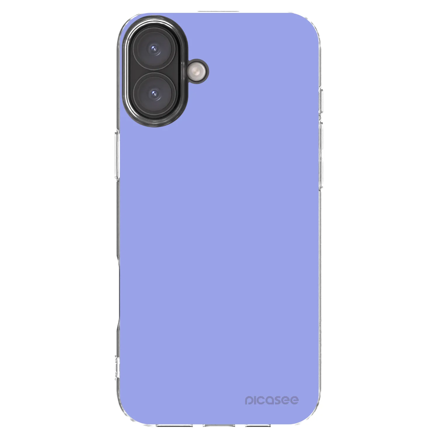 Picasee átlátszó szilikon tok az alábbi mobiltelefonokra Apple iPhone 16 Plus - Sky Whisper