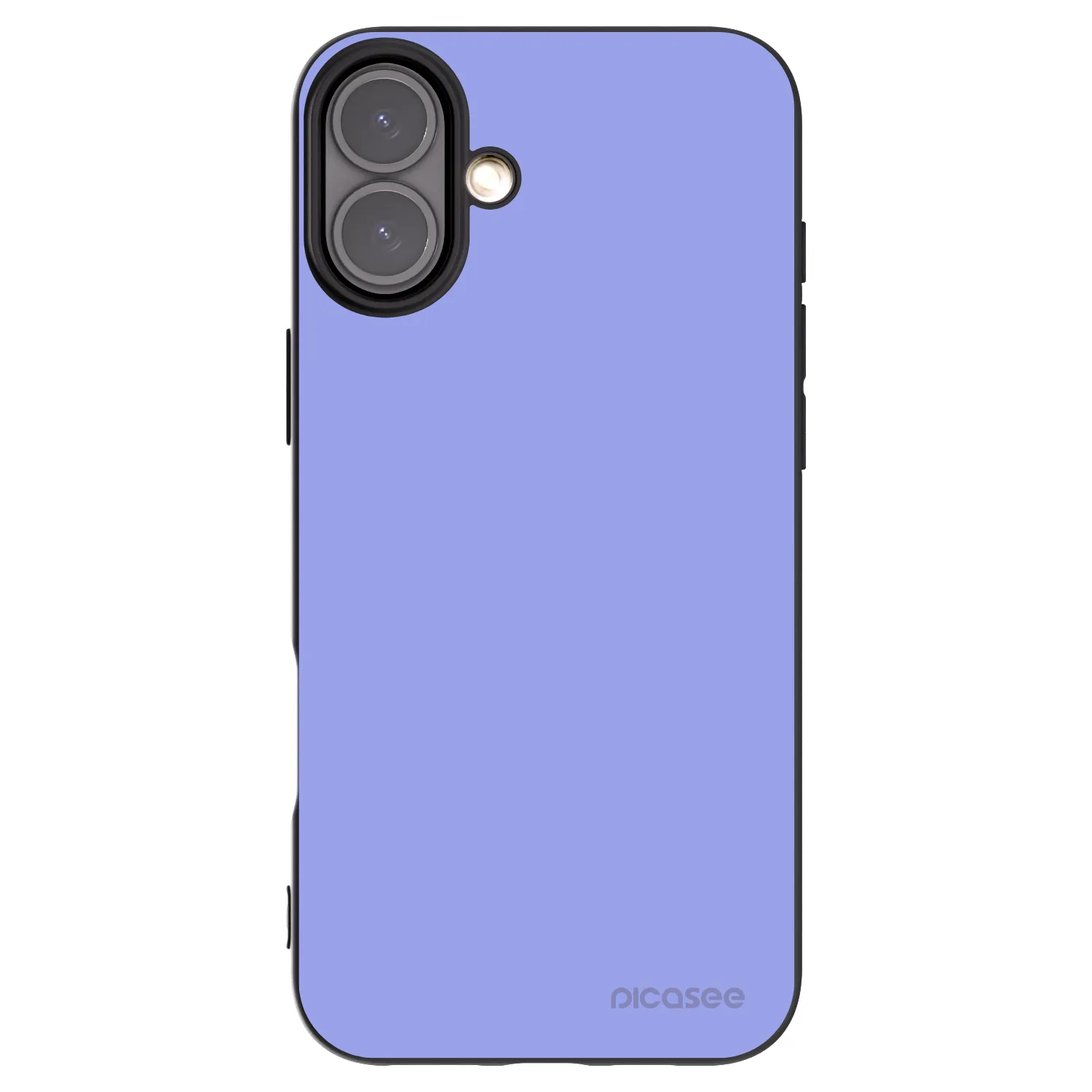 Picasee fekete szilikon tok az alábbi mobiltelefonokra Apple iPhone 16 Plus - Sky Whisper