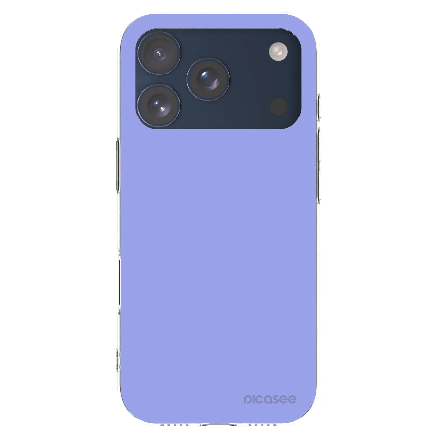 Picasee átlátszó szilikon tok az alábbi mobiltelefonokra Apple iPhone 17 Pro - Sky Whisper