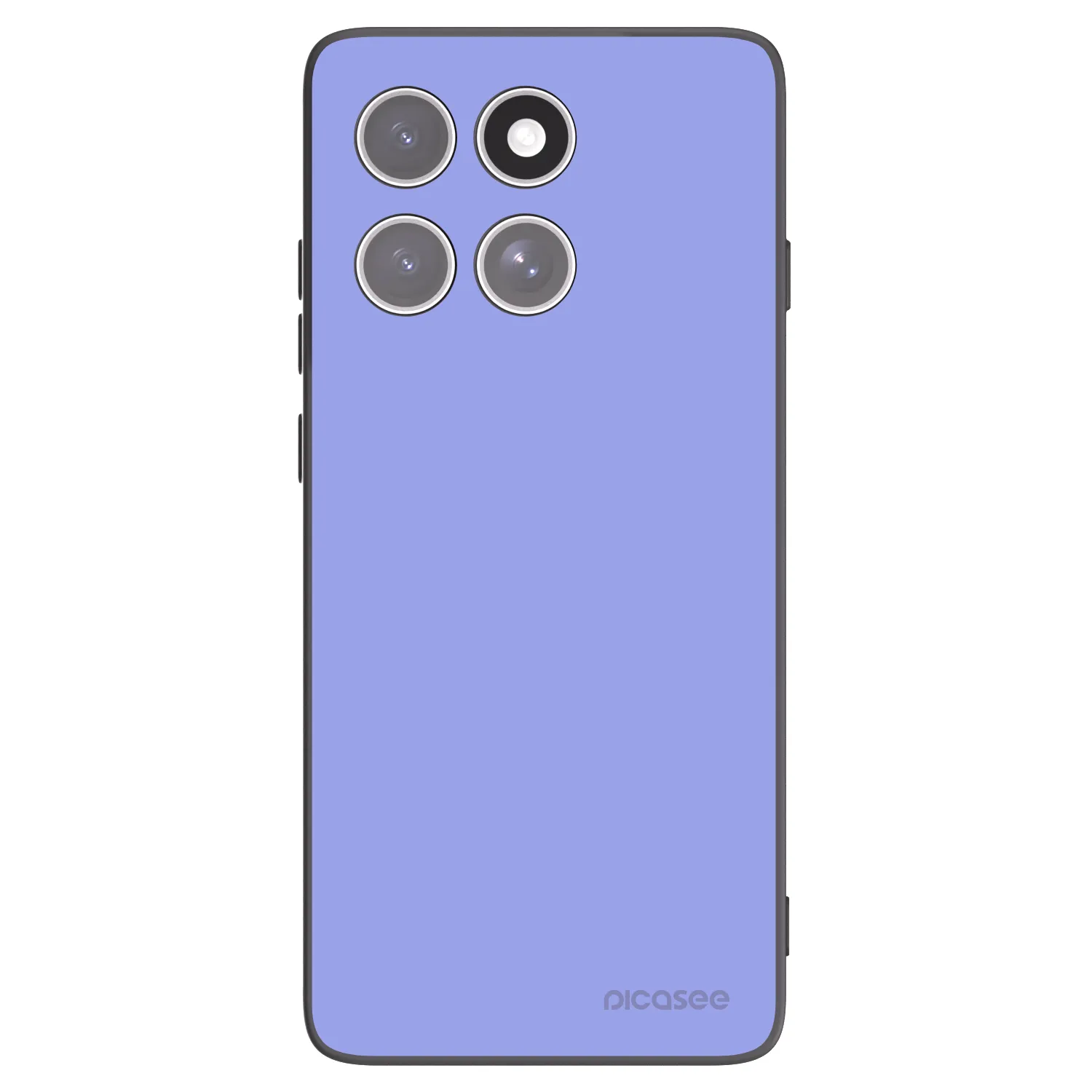 Picasee fekete szilikon tok az alábbi mobiltelefonokra Motorola Edge 60 Pro - Sky Whisper