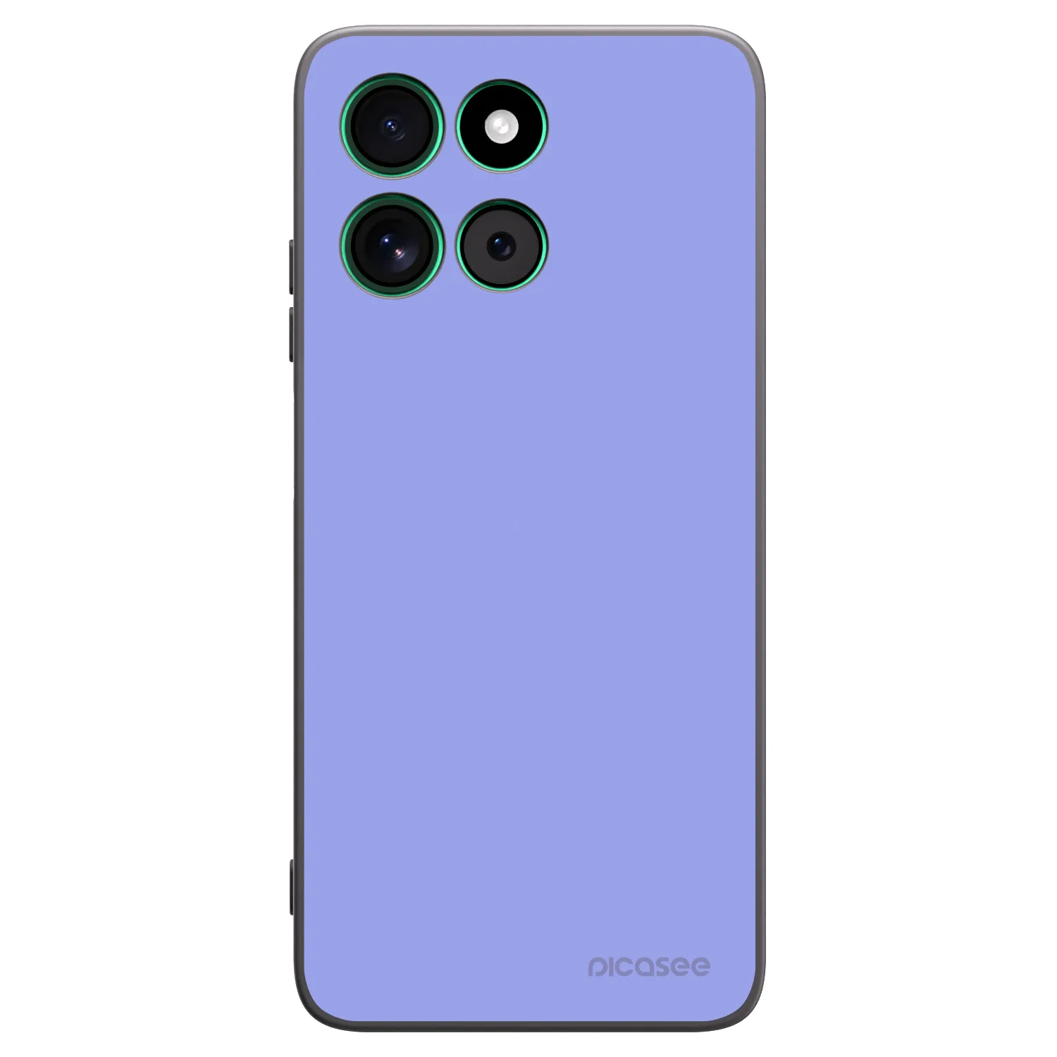 Picasee fekete szilikon tok az alábbi mobiltelefonokra Motorola Moto G57 Power - Sky Whisper