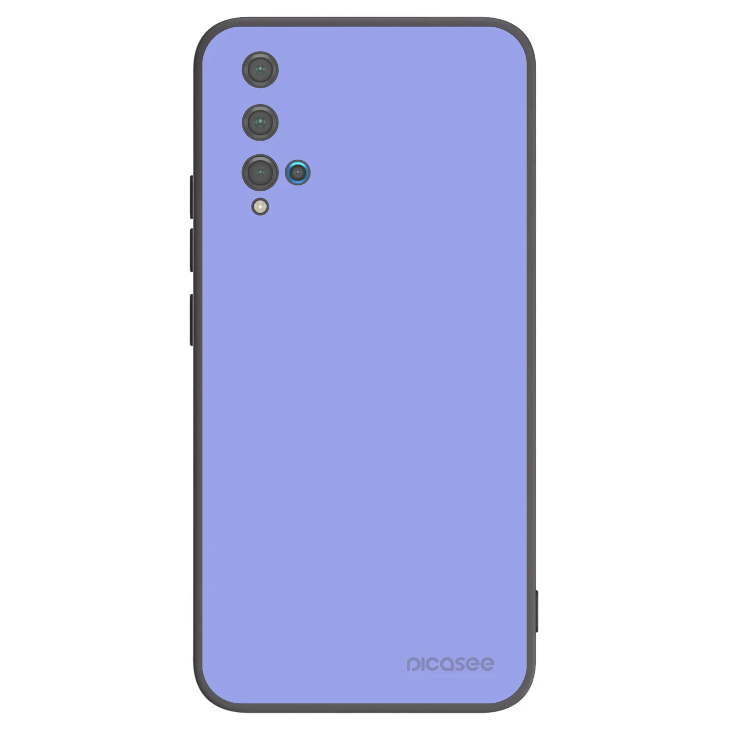 Picasee fekete szilikon tok az alábbi mobiltelefonokra Huawei Nova 5T - Sky Whisper