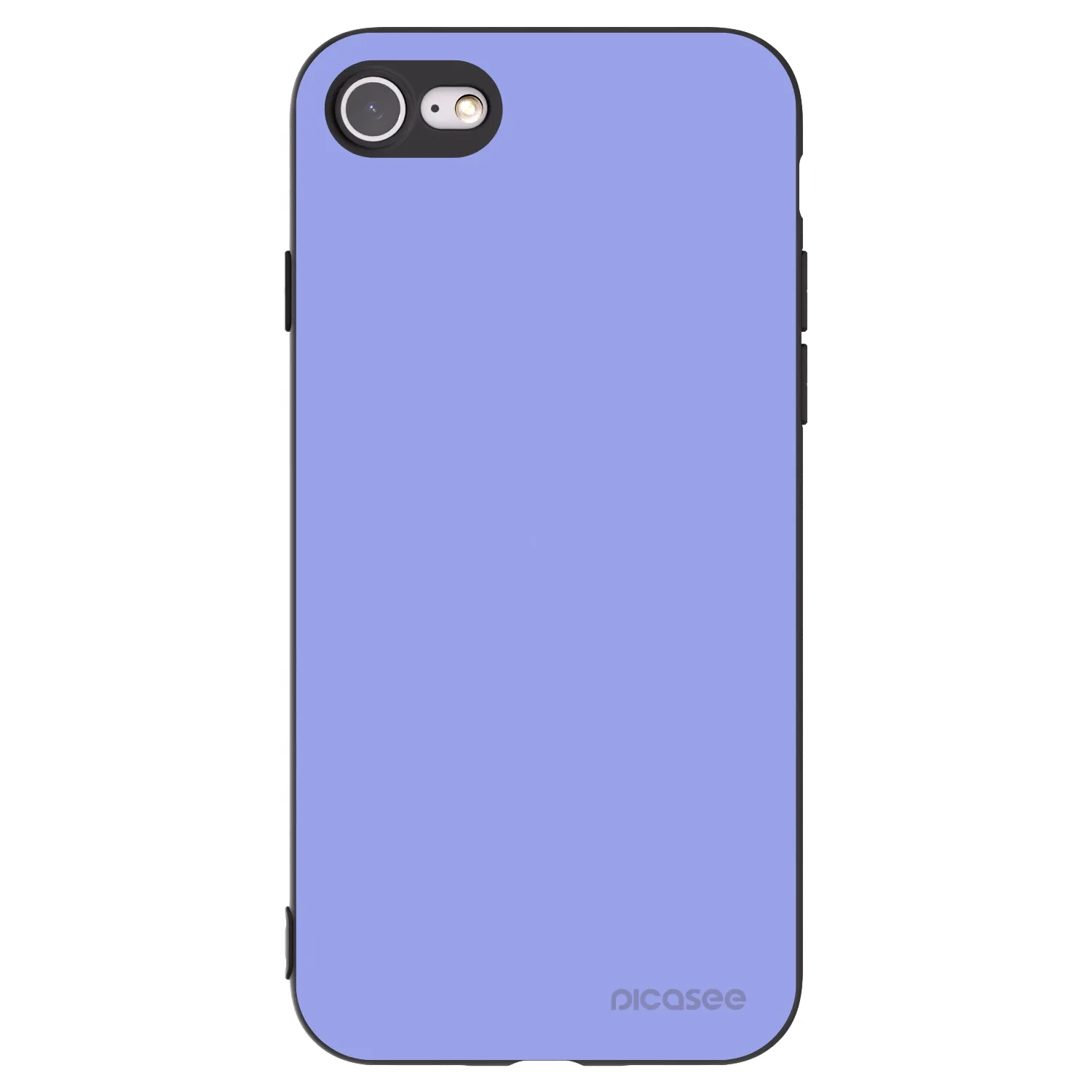 Picasee fekete szilikon tok az alábbi mobiltelefonokra Apple iPhone SE 2020 - Sky Whisper