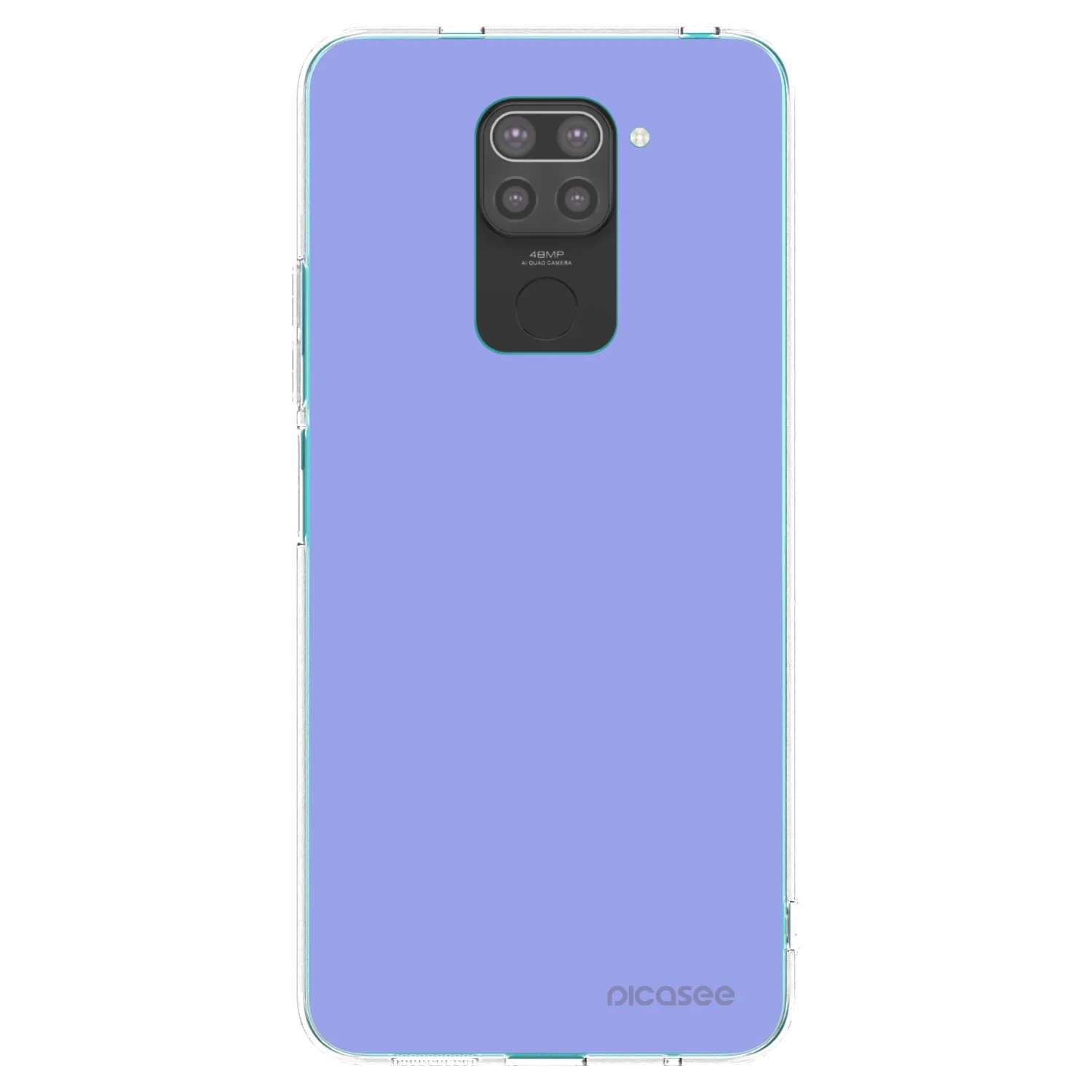 Picasee fekete szilikon tok az alábbi mobiltelefonokra Xiaomi Redmi Note 9 - Sky Whisper