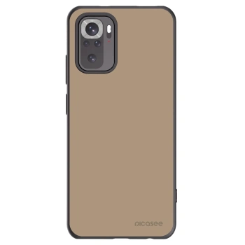 Picasee fekete szilikon tok az alábbi mobiltelefonokra Xiaomi Redmi Note 10 - Soft Sand
