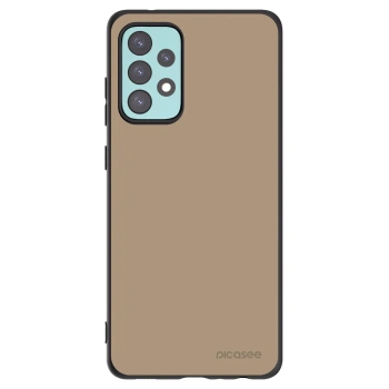 Picasee fekete szilikon tok az alábbi mobiltelefonokra Samsung Galaxy A72 A725F - Soft Sand