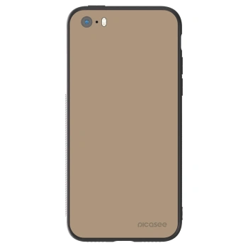 Szilikon tok erre a típusra Apple iPhone 5/5S/SE - Soft Sand