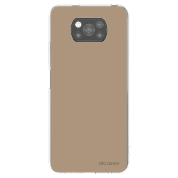 Picasee fekete szilikon tok az alábbi mobiltelefonokra Xiaomi Poco X3 Pro - Soft Sand
