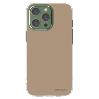 Picasee átlátszó szilikon tok az alábbi mobiltelefonokra Apple iPhone 13 Pro - Soft Sand