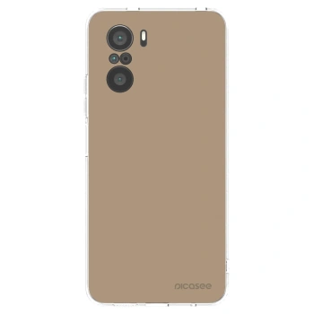 Picasee átlátszó szilikon tok az alábbi mobiltelefonokra Xiaomi Poco F3 - Soft Sand