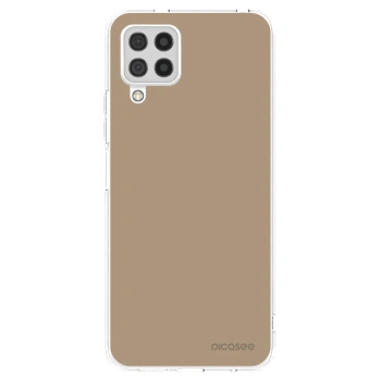 Picasee átlátszó szilikon tok az alábbi mobiltelefonokra Samsung Galaxy A22 A225F 4G - Soft Sand