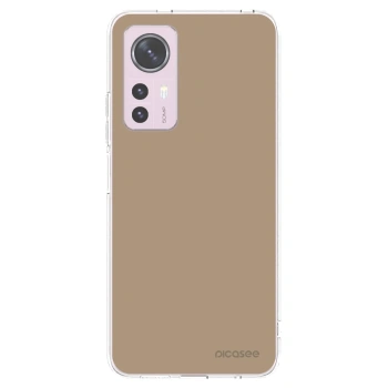 Picasee átlátszó szilikon tok az alábbi mobiltelefonokra Xiaomi 12 - Soft Sand