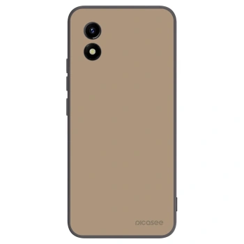 Picasee fekete szilikon tok az alábbi mobiltelefonokra Vivo Y01 - Soft Sand