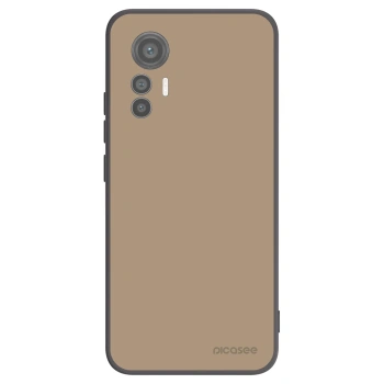 Picasee fekete szilikon tok az alábbi mobiltelefonokra Xiaomi 12 Lite - Soft Sand