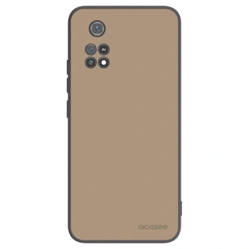 Picasee fekete szilikon tok az alábbi mobiltelefonokra Xiaomi Poco M4 Pro - Soft Sand