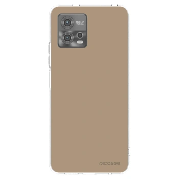 Picasee átlátszó szilikon tok az alábbi mobiltelefonokra Motorola Moto G72 - Soft Sand