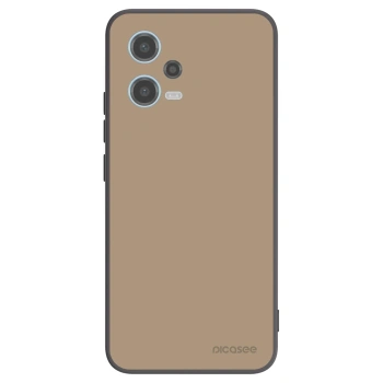 Picasee fekete szilikon tok az alábbi mobiltelefonokra Xiaomi Redmi Note 12 5G - Soft Sand