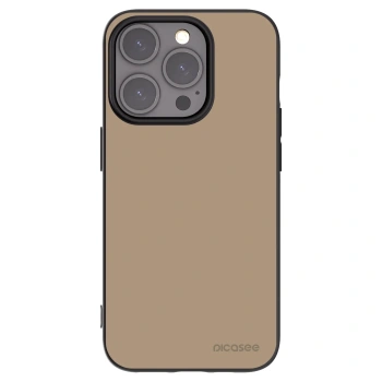Picasee fekete szilikon tok az alábbi mobiltelefonokra Apple iPhone 15 Pro - Soft Sand