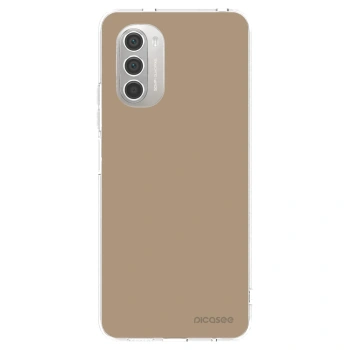 Picasee átlátszó szilikon tok az alábbi mobiltelefonokra Motorola Moto G51 - Soft Sand