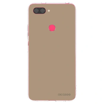 Picasee átlátszó szilikon tok az alábbi mobiltelefonokra Xiaomi Mi 8 Lite - Soft Sand