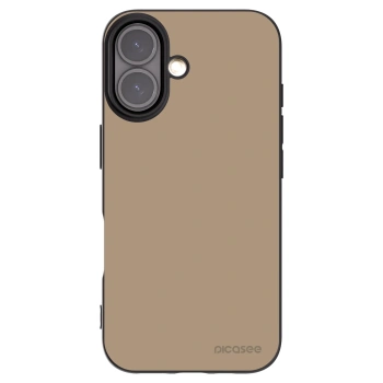 Picasee fekete szilikon tok az alábbi mobiltelefonokra Apple iPhone 16 - Soft Sand