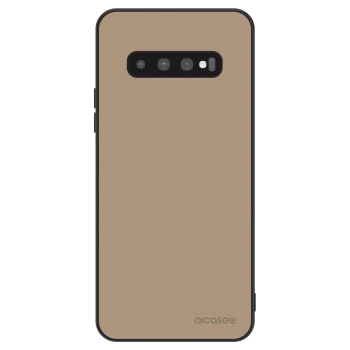 Szilikon tok erre a típusra Samsung Galaxy S10 Plus G975 - Soft Sand