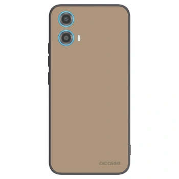 Picasee fekete szilikon tok az alábbi mobiltelefonokra Motorola Moto G34 5G - Soft Sand