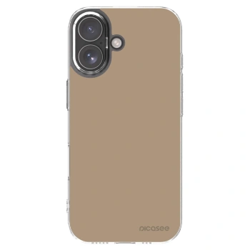 Picasee átlátszó szilikon tok az alábbi mobiltelefonokra Apple iPhone 17 - Soft Sand